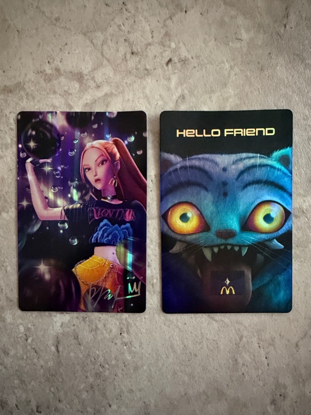 McDonald’s Kpop Demon Hunters Photo Card
